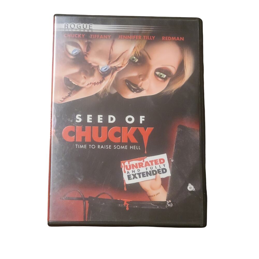 Seed of Chucky (DVD, 2005, Widescreen) with Jennifer Tilly, Redman, in orig case